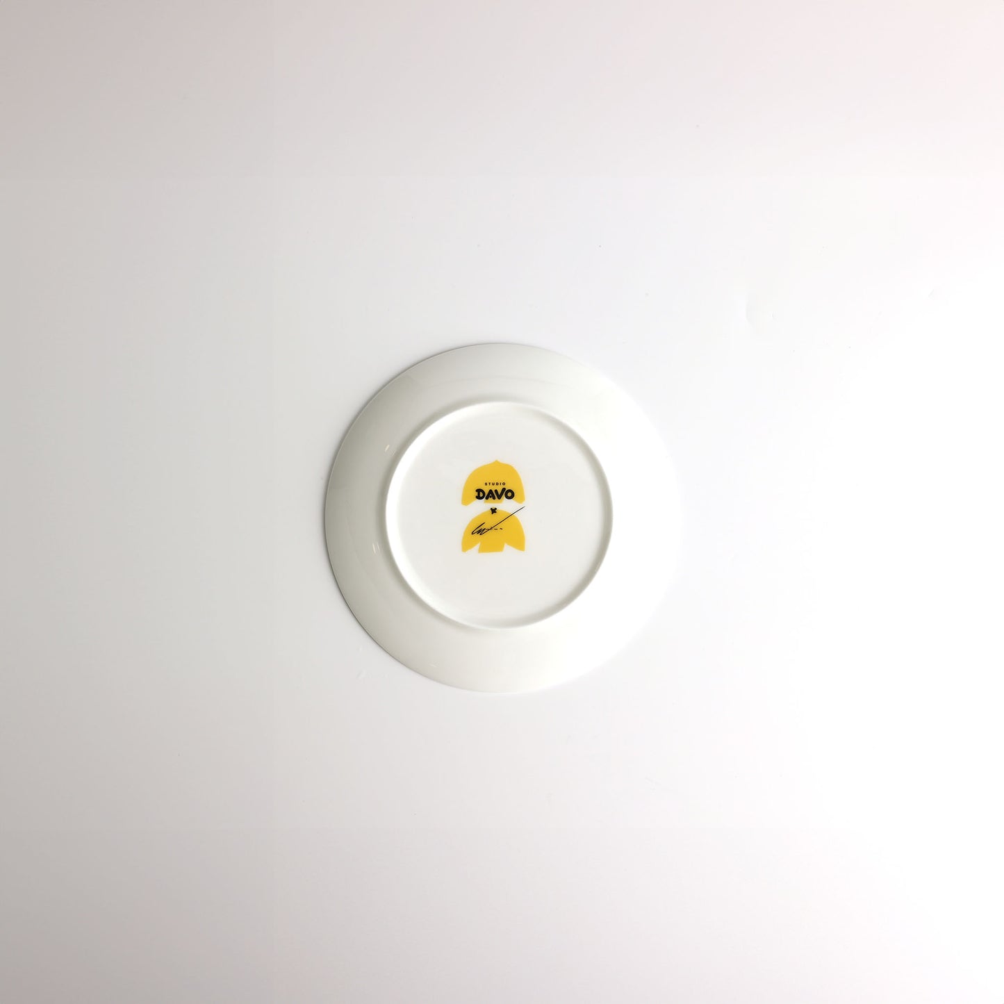 Yellow Birdie Plate_S